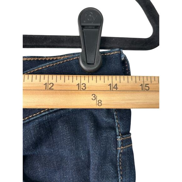 Express Women's Jeans Size 2R High Rise Legging Blue Stretch Skinny Leg Denim - Picture 10 of 14